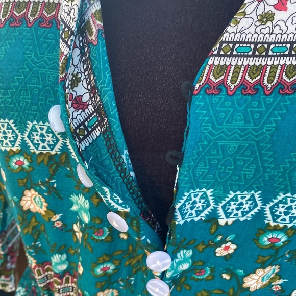 Summer Dress 100% Cotton size small - Picture 10 of 11